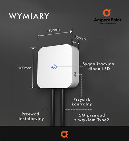 Wallbox EV Charger EV AMP-32 Nano White